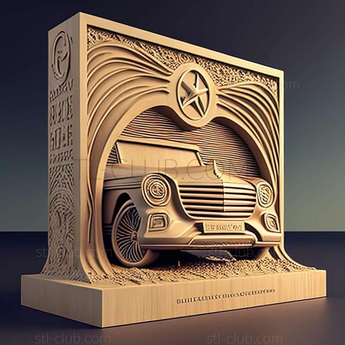 3D model Mercedes Benz Ocean Drive (STL)